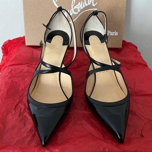 Like- New Authentic Christian Louboutin Crissos Heel
